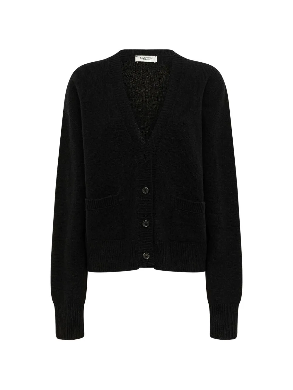 Button-Up Patch-Pocket Cardigan