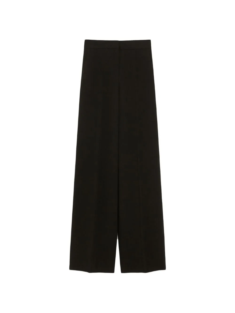 Pressed-Crease Wide-Leg Trousers by Max Mara