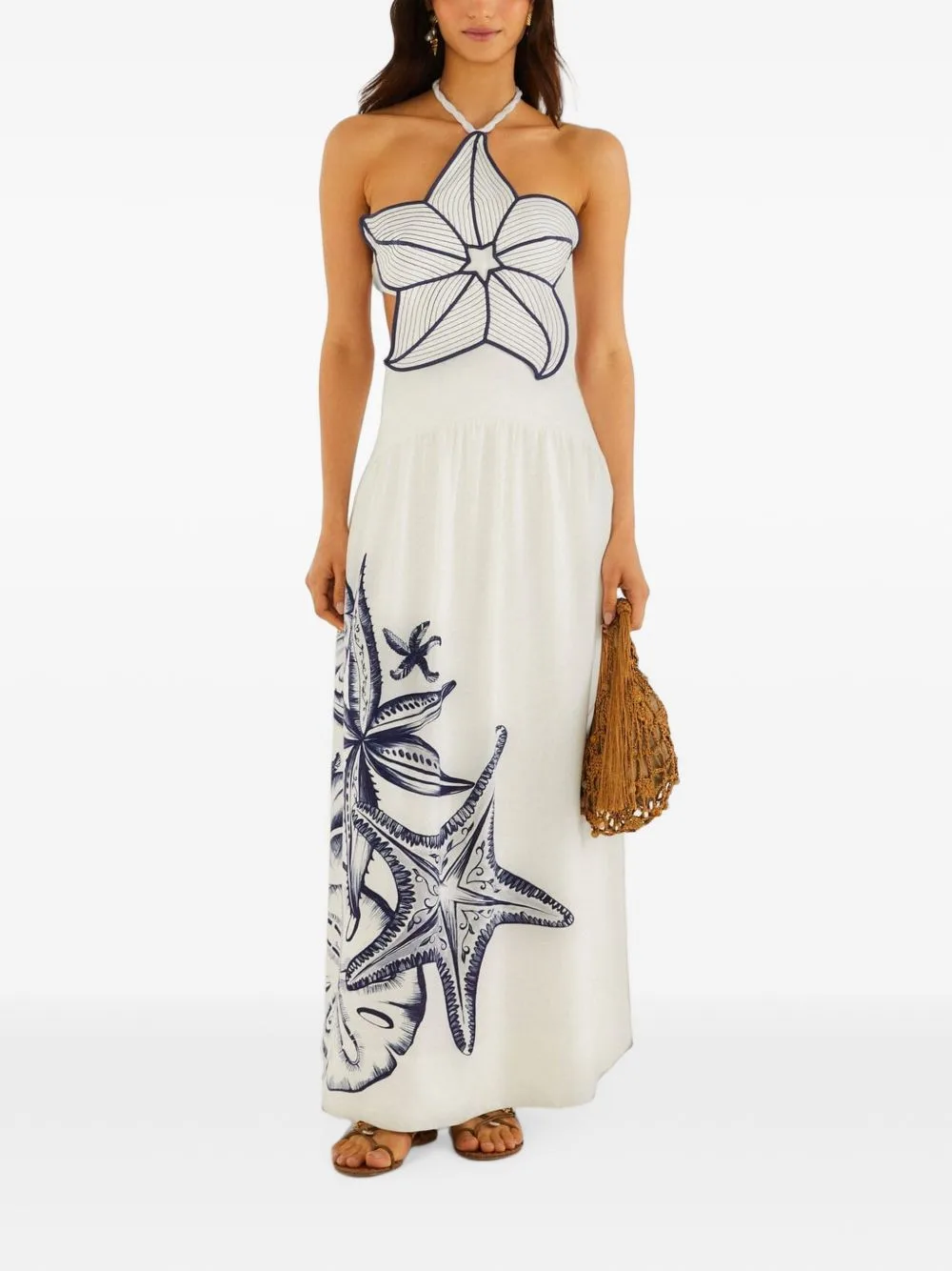 Coast Stars 3D Bodice Lenzing™ Ecovero™ Euroflax™ Maxi Dress by FARM Rio