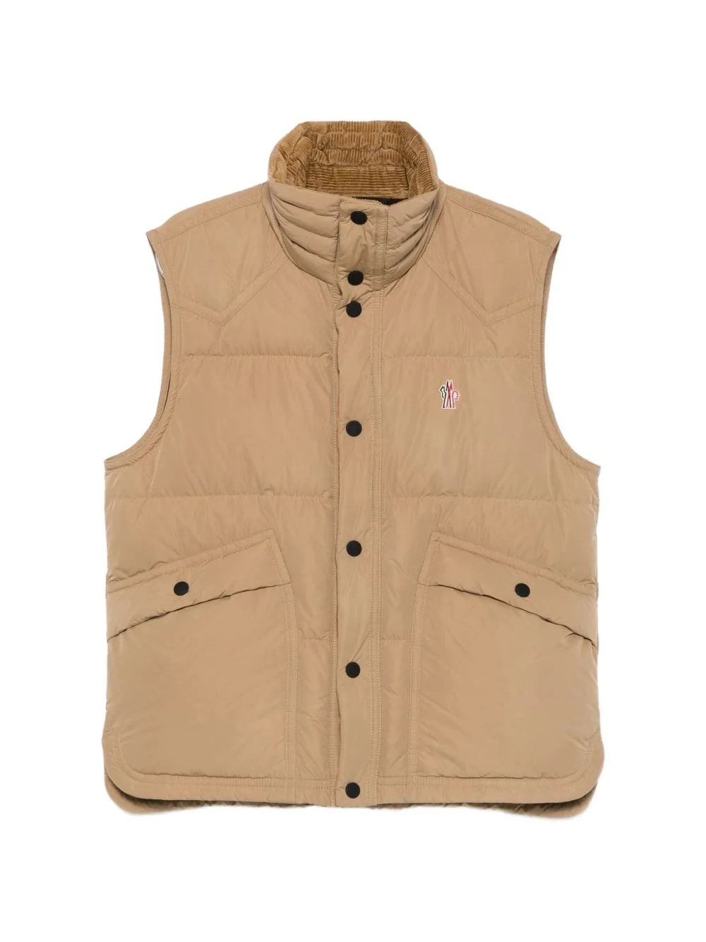 Evans Quilted High-Neck Gilet by Moncler Grenoble