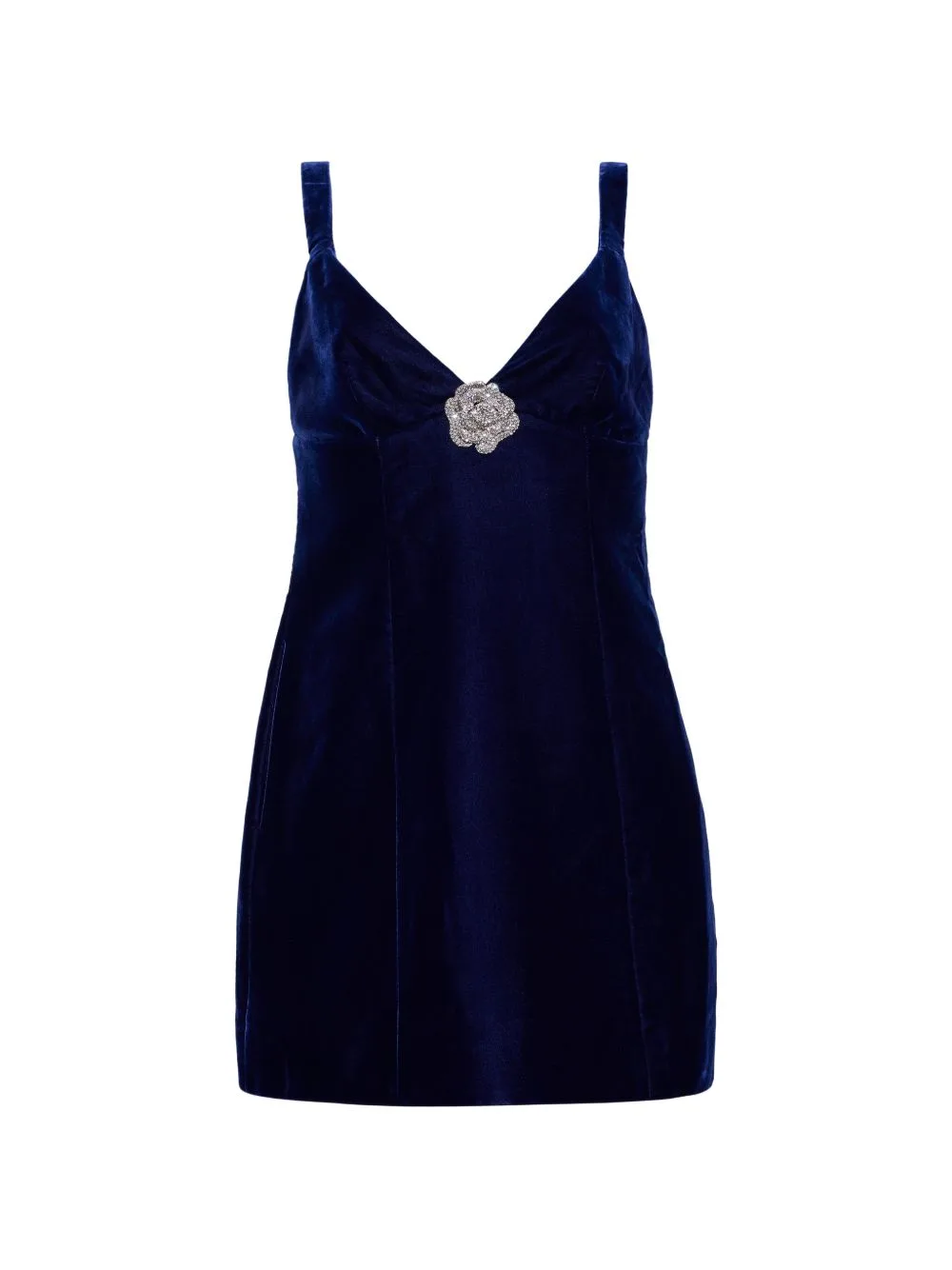 Gracie Floral-Embellished Mini Dress by Cara Cara