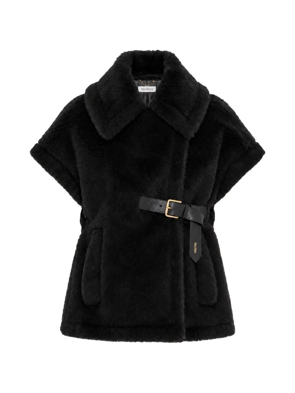 Belted Faux-Fur Gilet by Max Mara