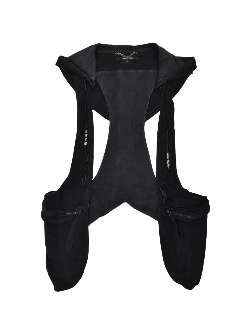 Nomad Beaded-Embellished Vest by Troubled Waters