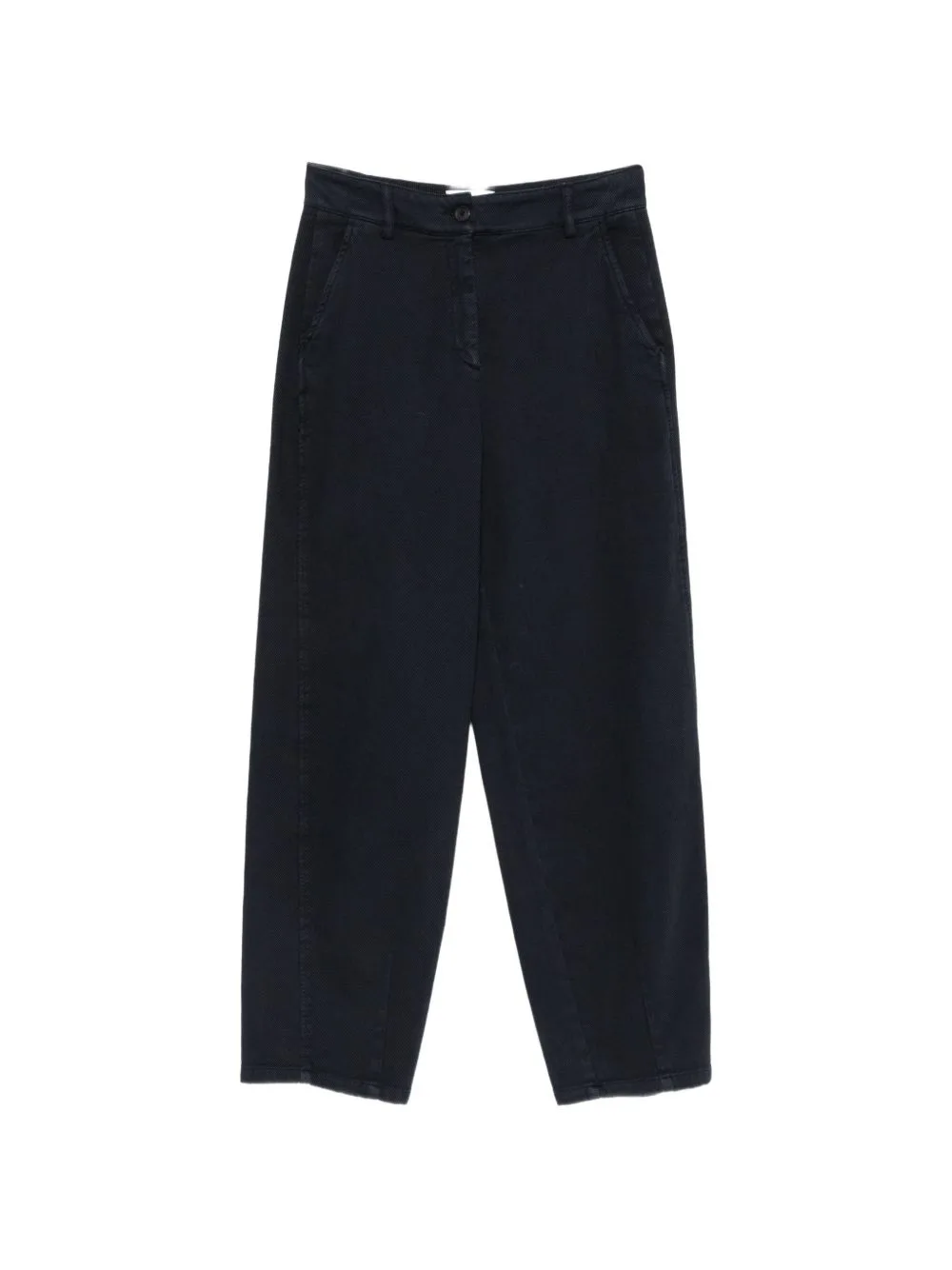 High-Waisted Straight-Leg Trousers by Via Masini 80