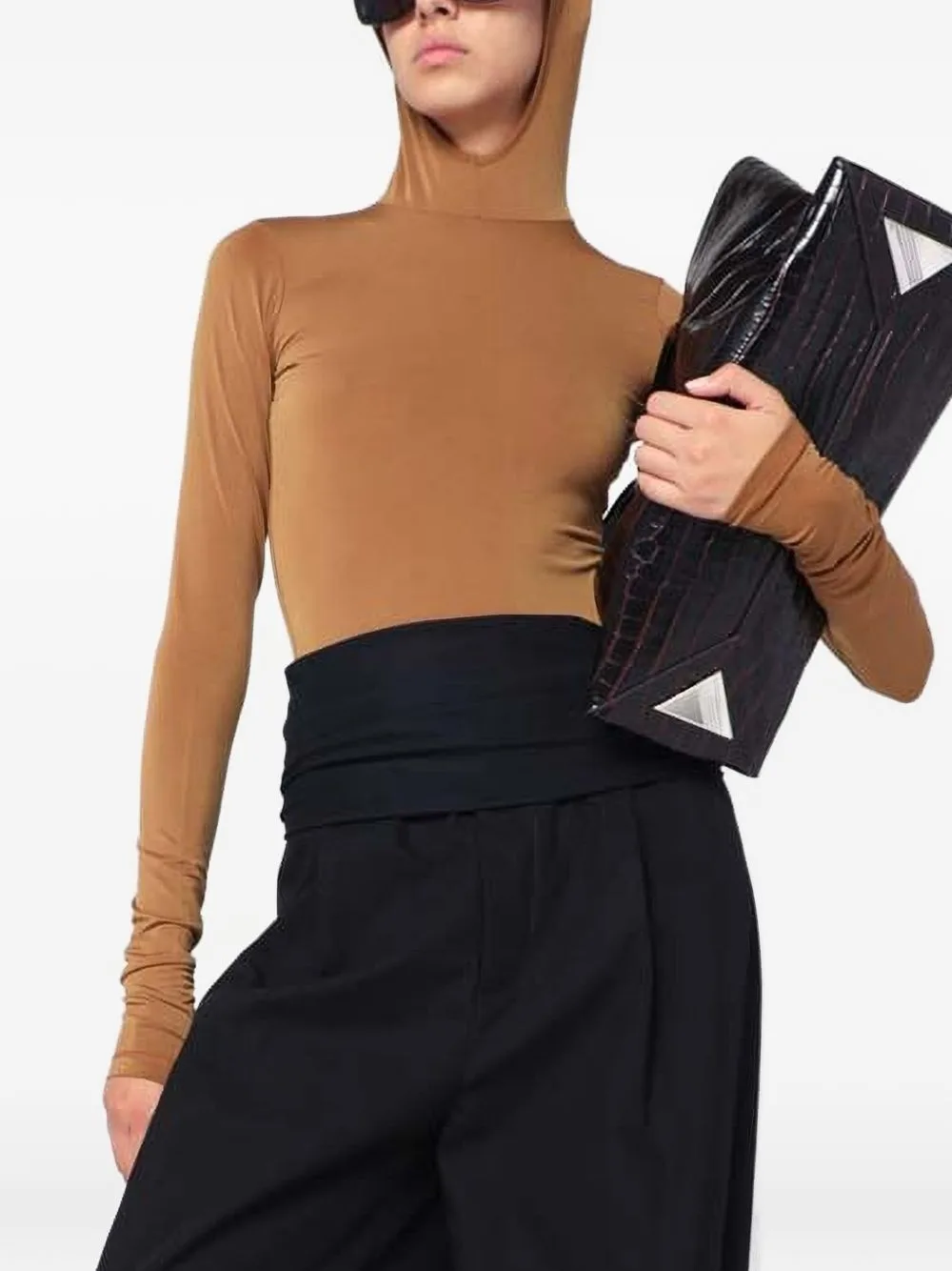 Billie Hooded Long-Sleeve Sweater by DARKPARK