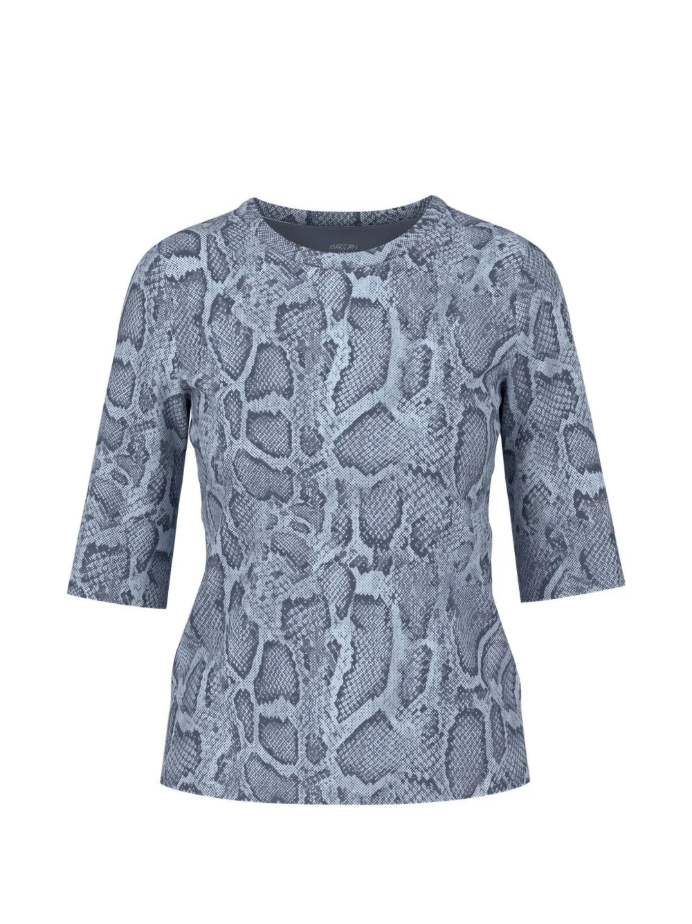 Snakeskin-Print T-Shirt by MARCCAIN