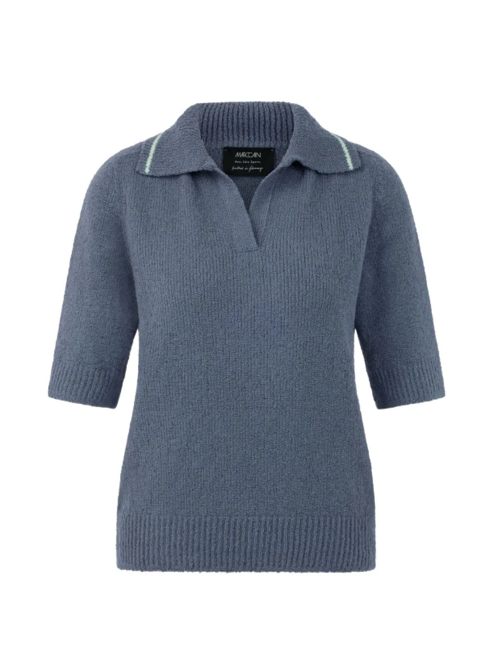 Knitted Polo Shirt by MARCCAIN
