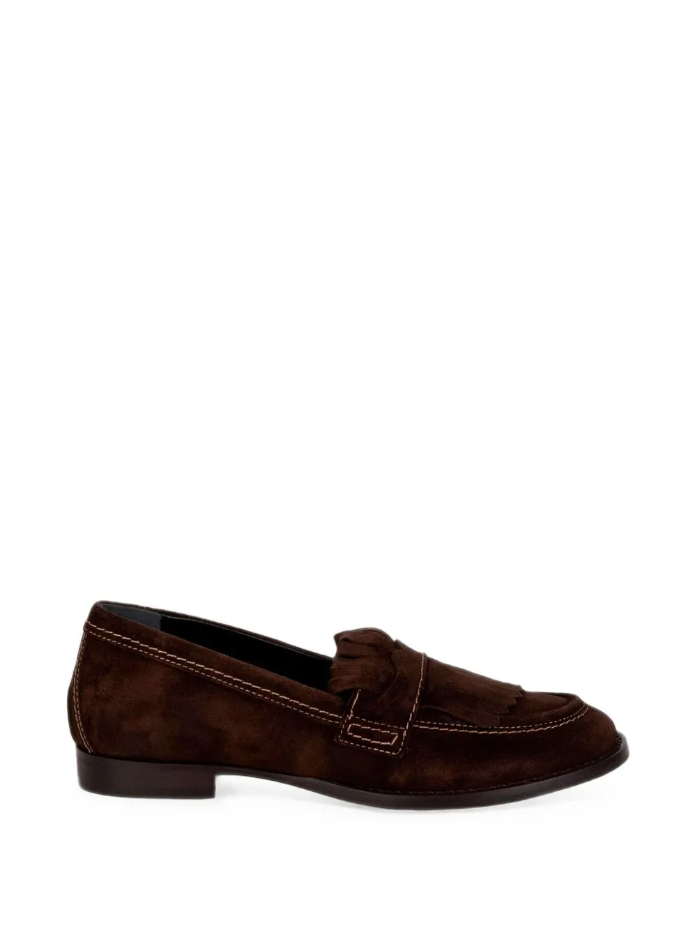 Bicea Fringe-Detail Suede Loafers by NAPOLEONI