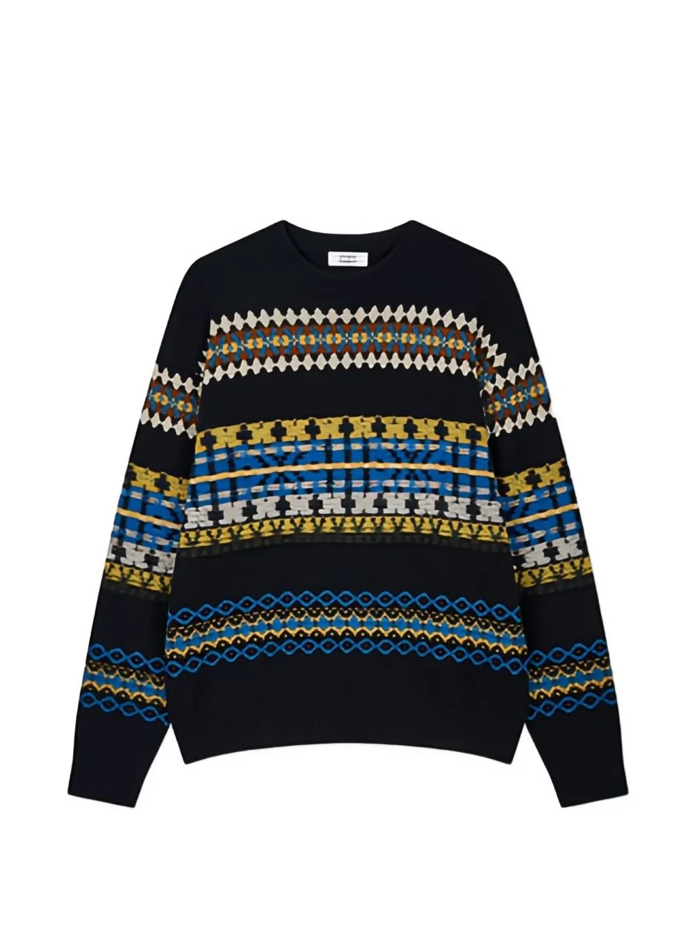 Jacquard-Knit Sweater by TOMBOY