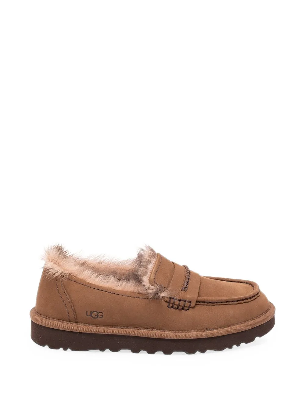 Ellis Shearling-Trim Loafers by UGG