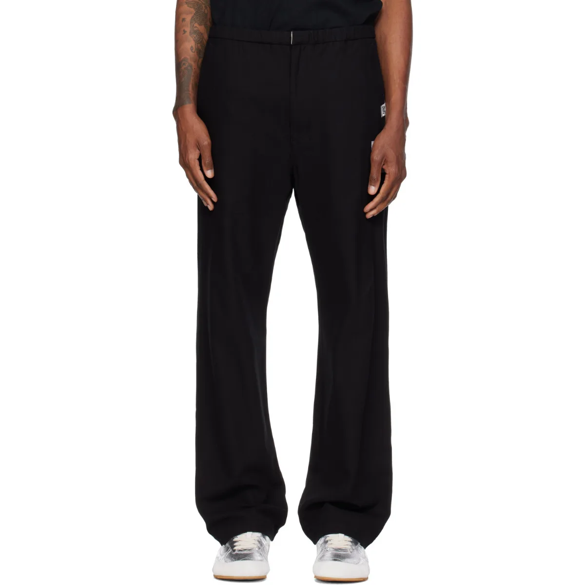 Twill Flare Trousers by Maison MIHARA YASUHIRO