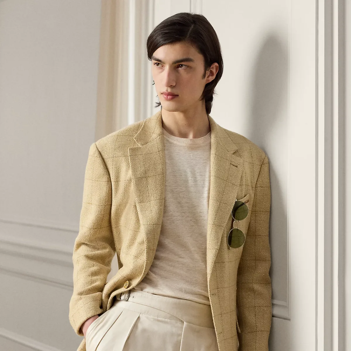 Kent Hand-Tailored Cashmere-Blend Jacket by Ralph Lauren Purple Label