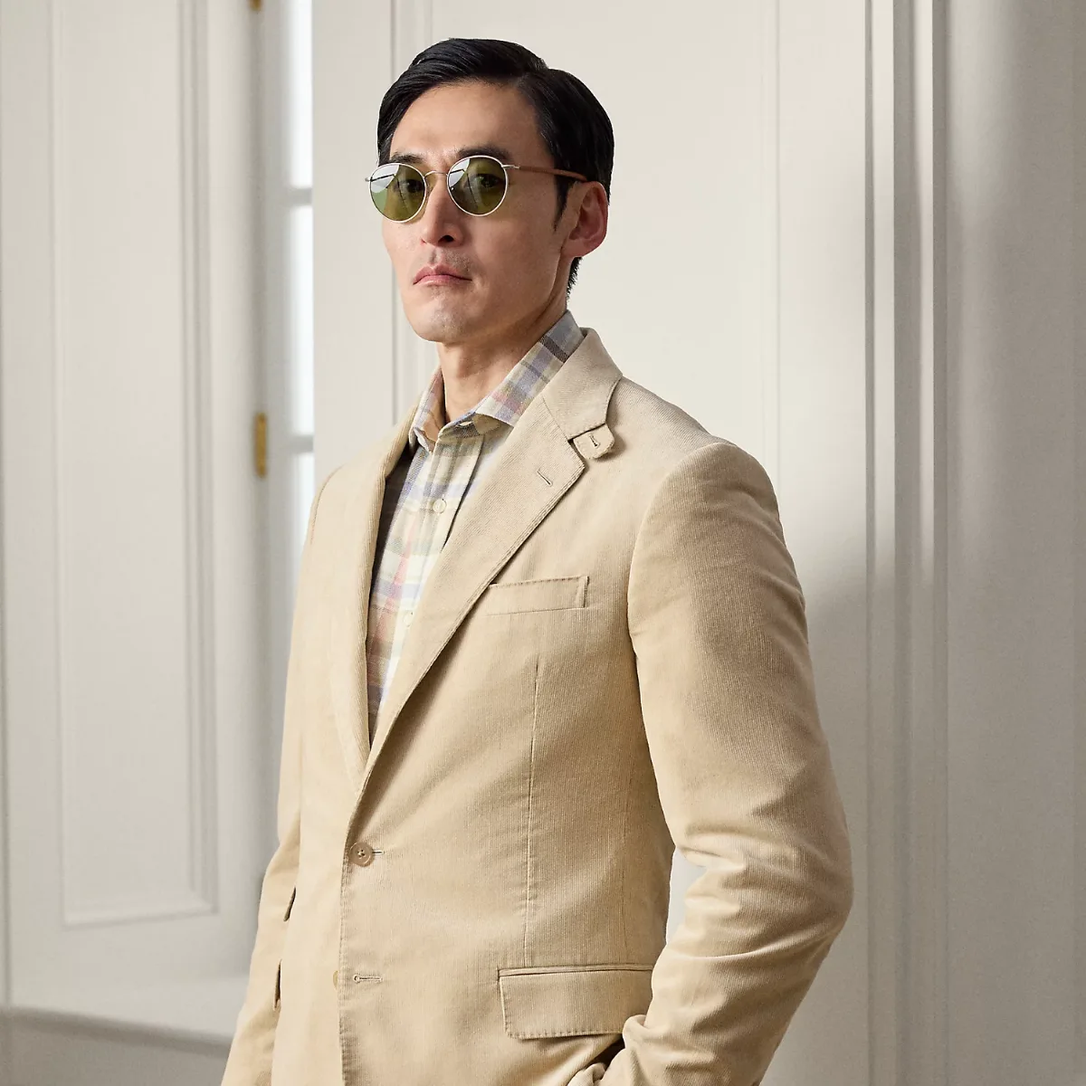 Kent Hand-Tailored Corduroy Suit Jacket by Ralph Lauren Purple Label