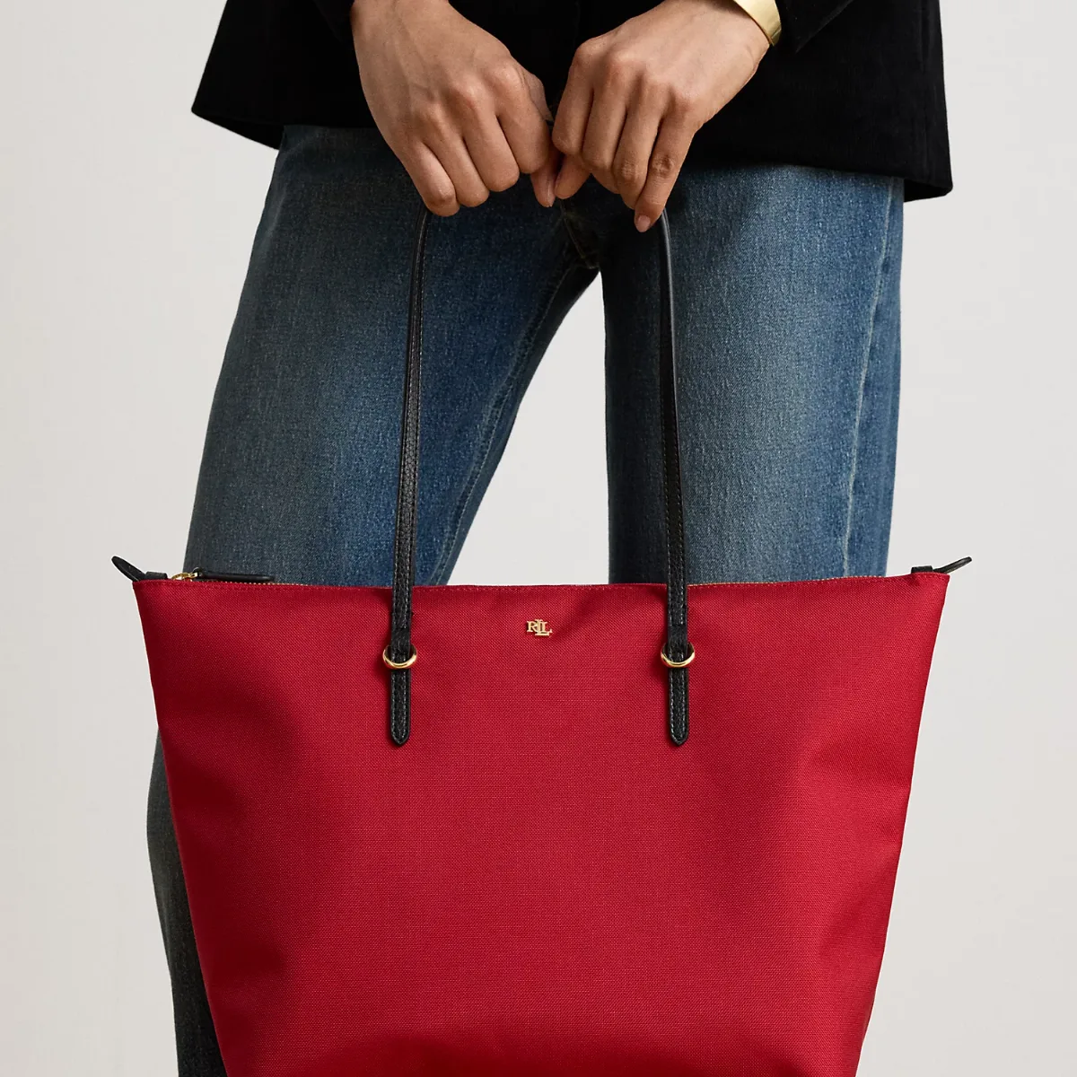 Large Nylon Keaton Tote Bag