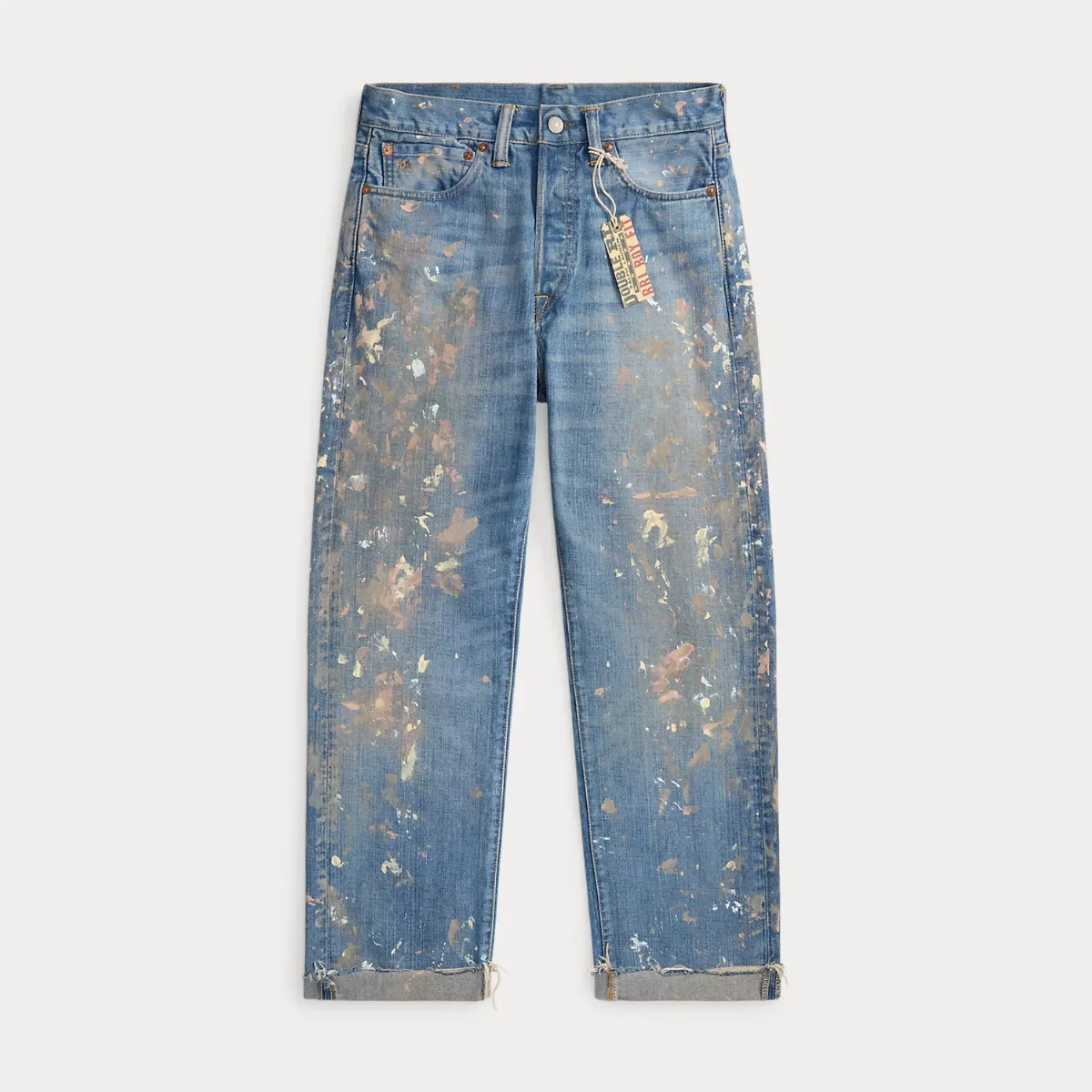 Boy Fit Kaylyn Distressed Jean by Ralph Lauren RRL