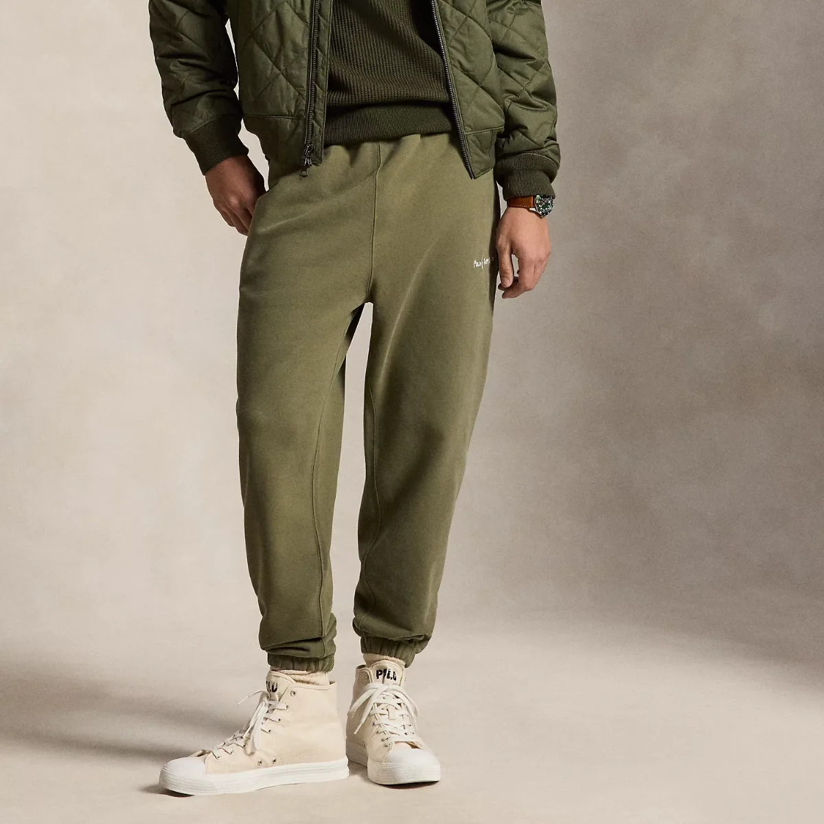 Relaxed Fit Logo Fleece Tracksuit Bottom by Polo Ralph Lauren