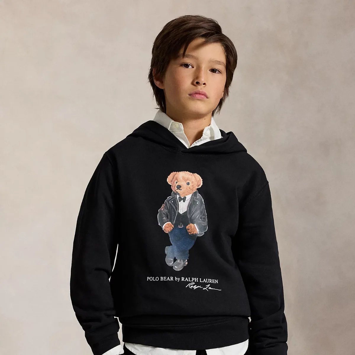 Polo Bear Fleece Hoodie by Ralph Lauren