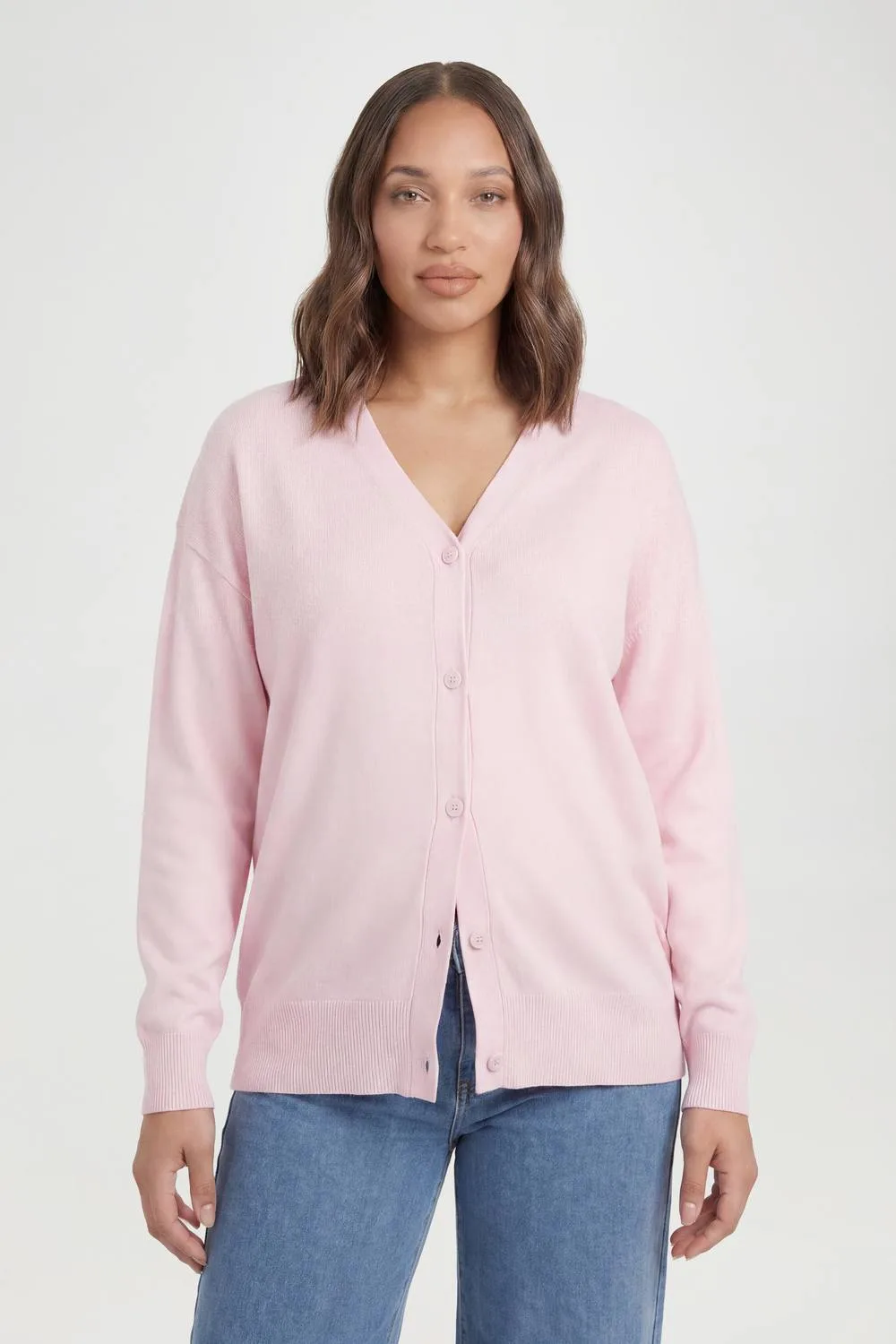 Maternity Rib Knit Cinched Hem Cardigan by boohoo