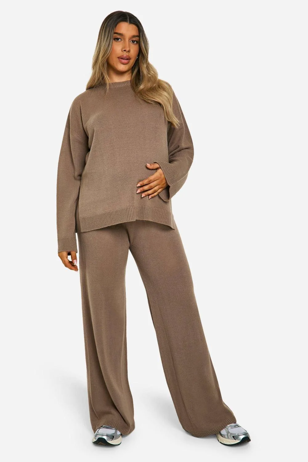 Soft Knit Jumper & Flares Knitted Co-Ord
