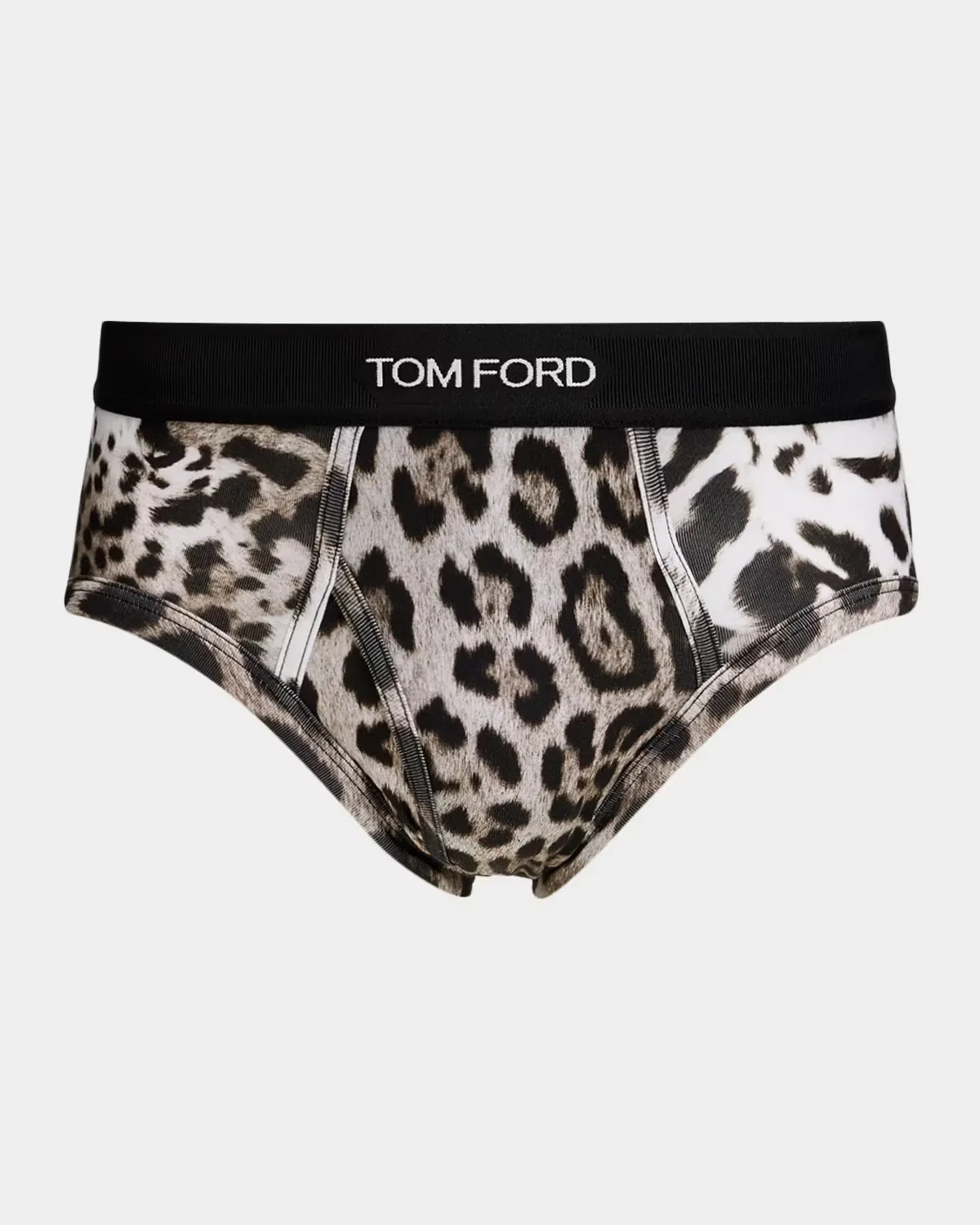 Leopard-Print Briefs by TOM FORD