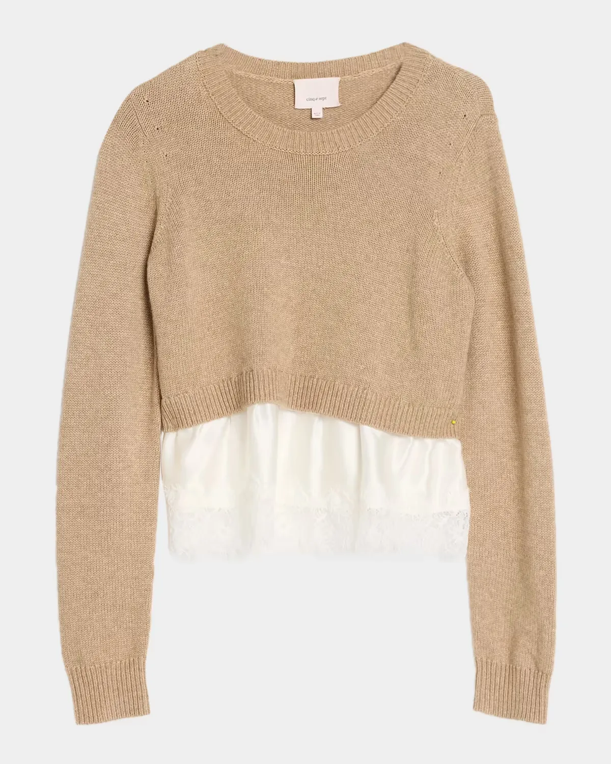 Zyla Cashmere Blend Layered Sweater by Cinq à Sept