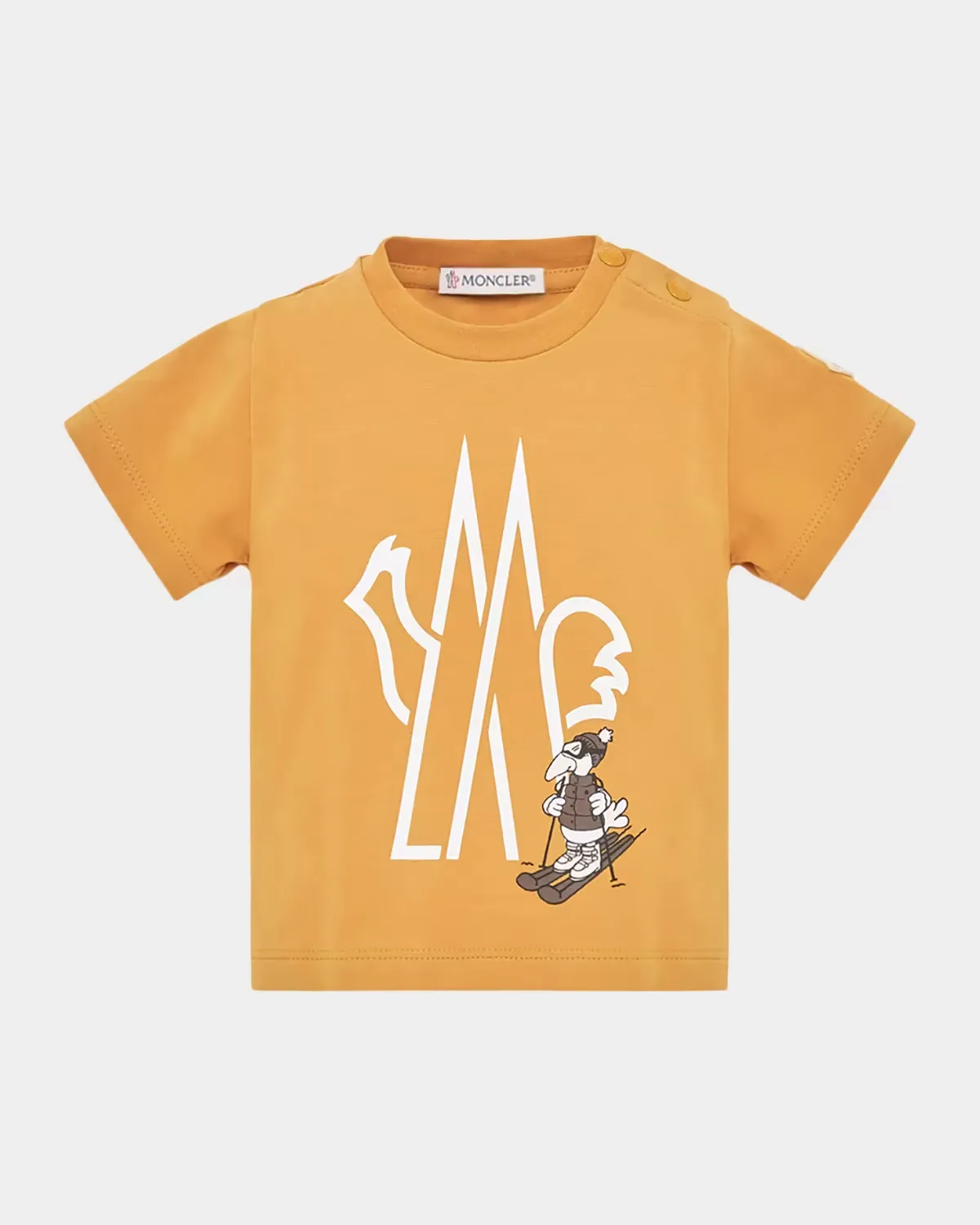 MonDuck Cotton-Blend Short-Sleeve T-Shirt by Moncler