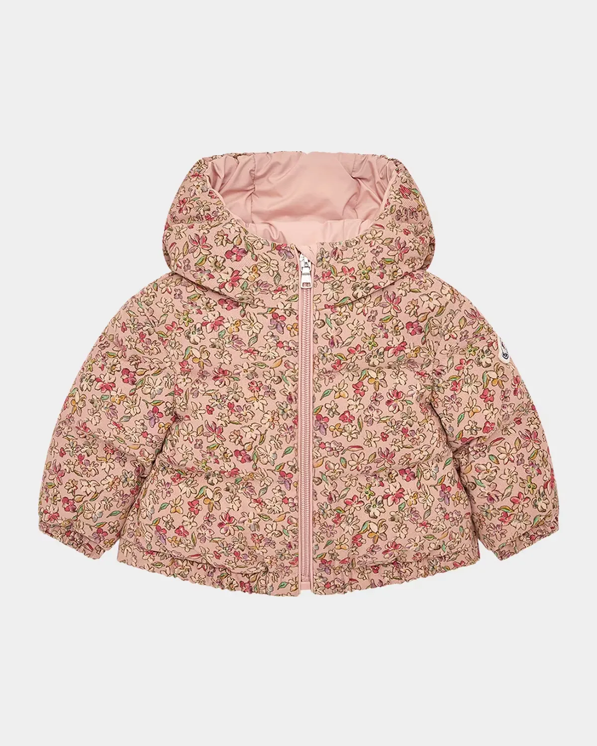 Francesca Hooded Corduroy Down Jacket by Moncler