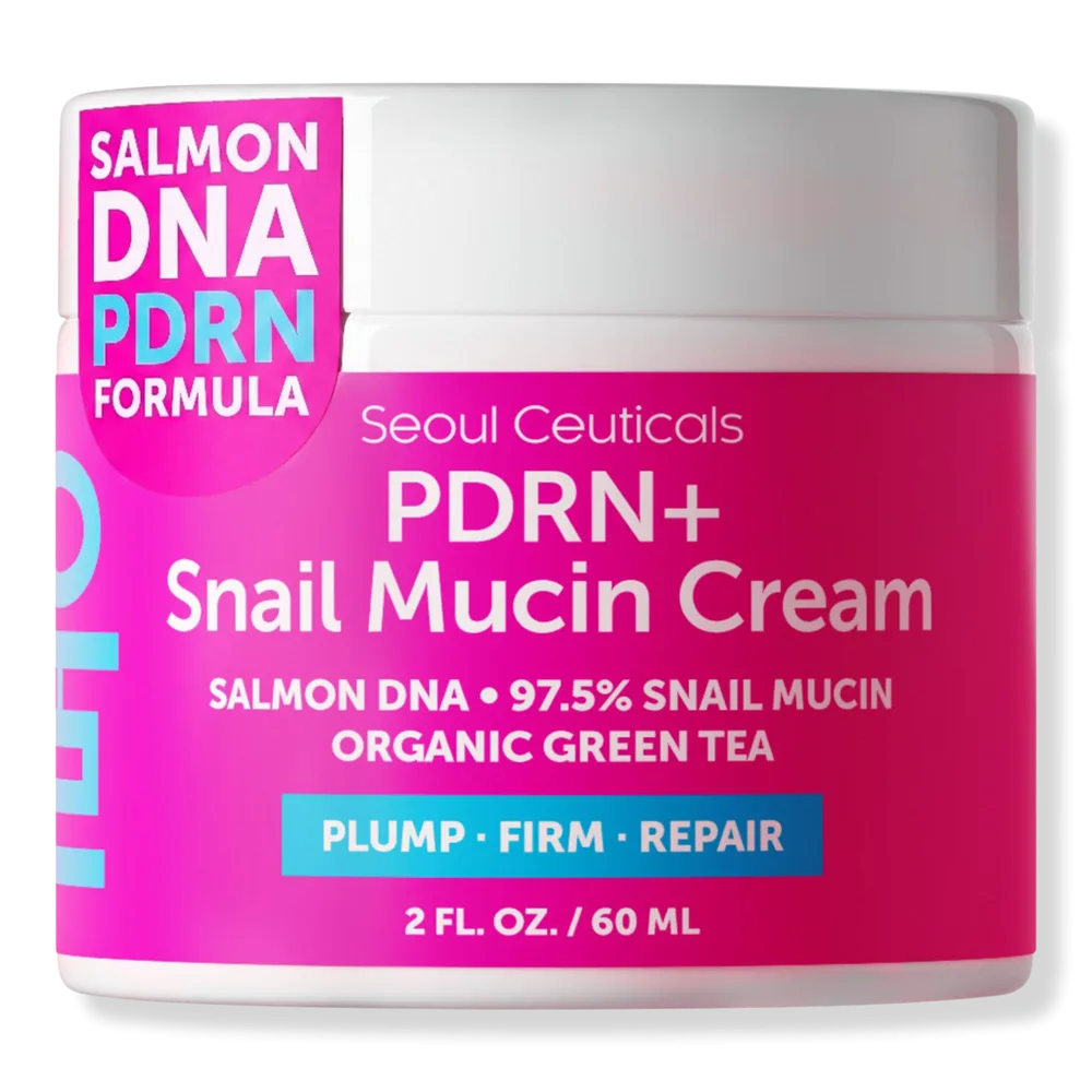 PDRN Salmon DNA + Snail Mucin Cream by Seoul Ceuticals