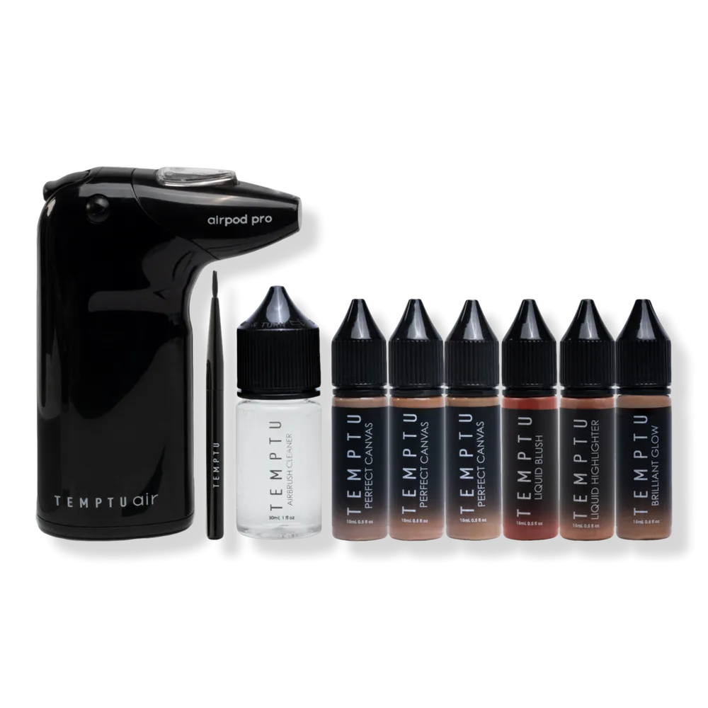 Perfect Canvas Photo Finish Airbrush Kit by Temptu
