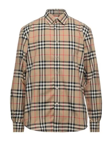 Shirt Camel Cotton by BURBERRY