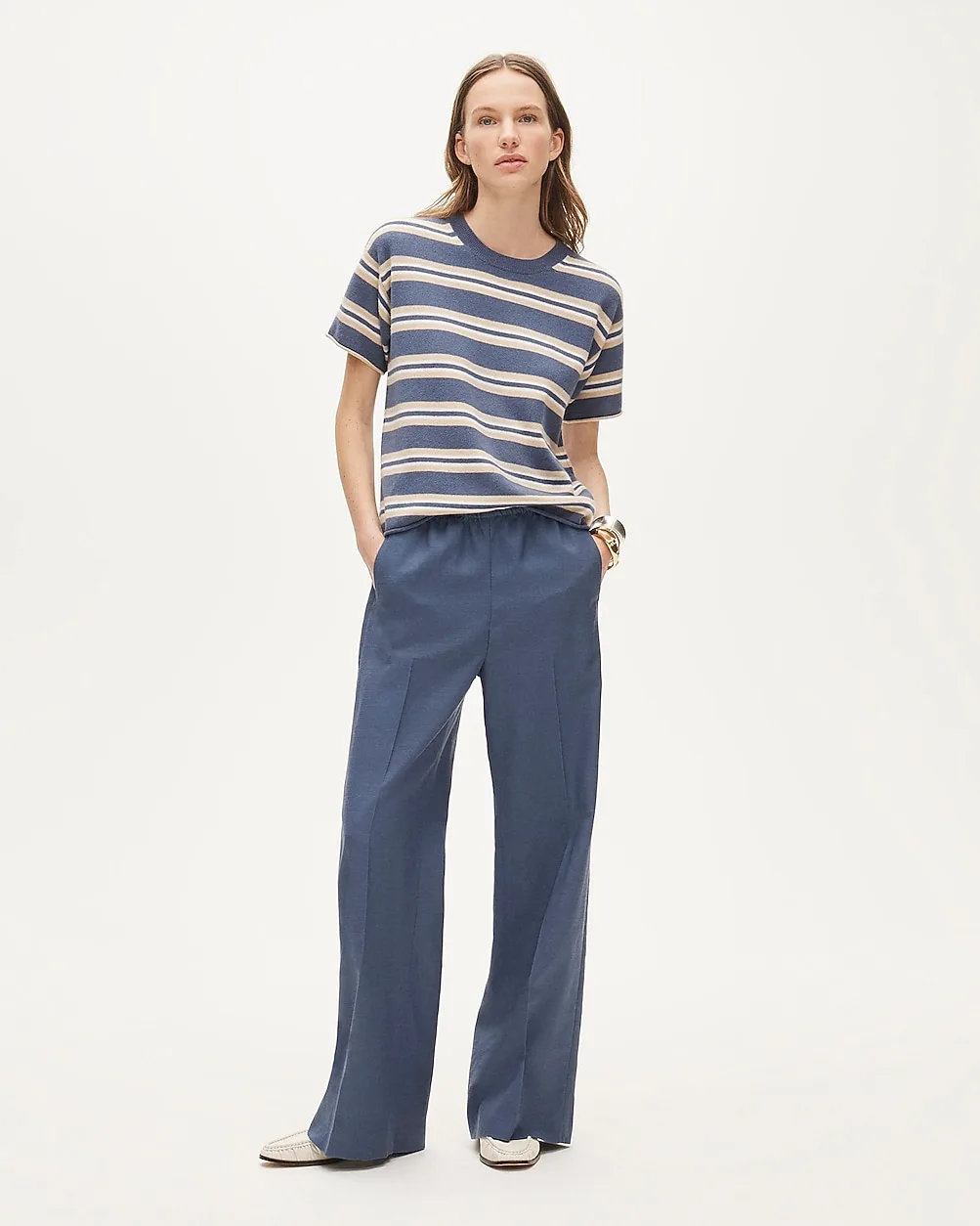 Tall Cosmo Pant in Gramercy Linen Blend by J.Crew