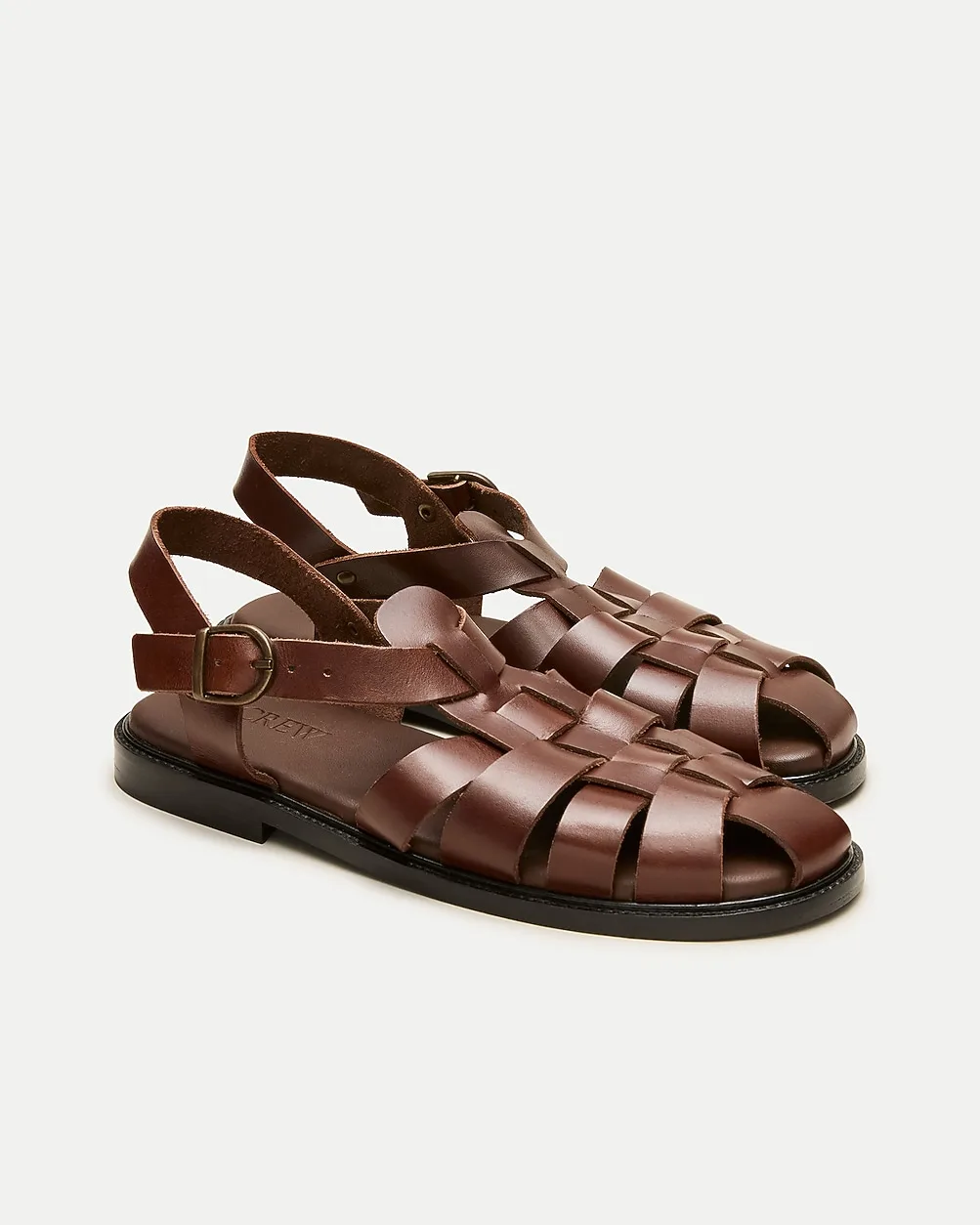 Fisherman Sandals in Leather by J.Crew