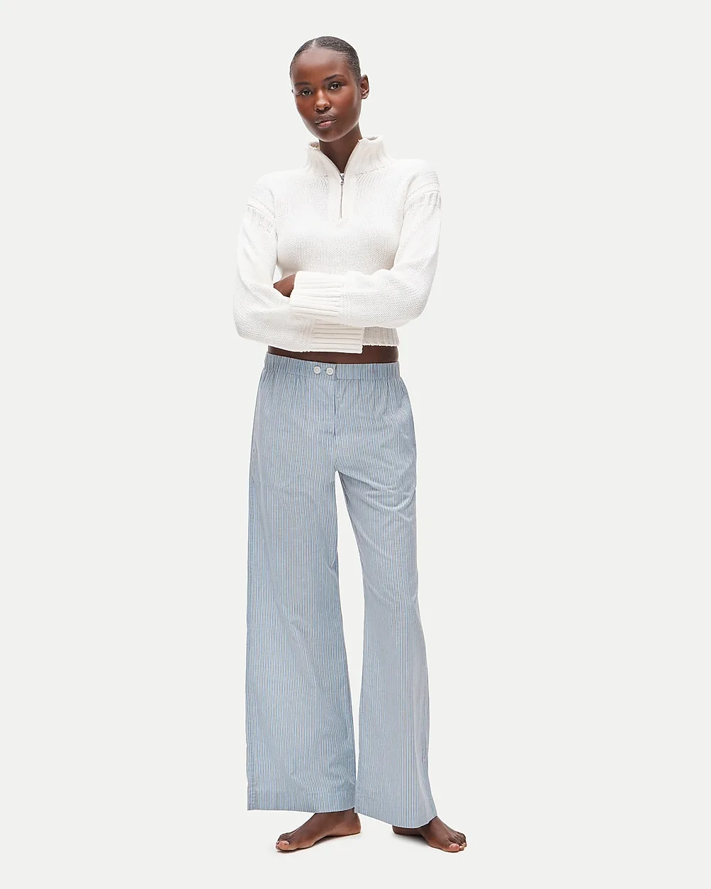 Classic Pajama Pant in Cotton Poplin by J.Crew