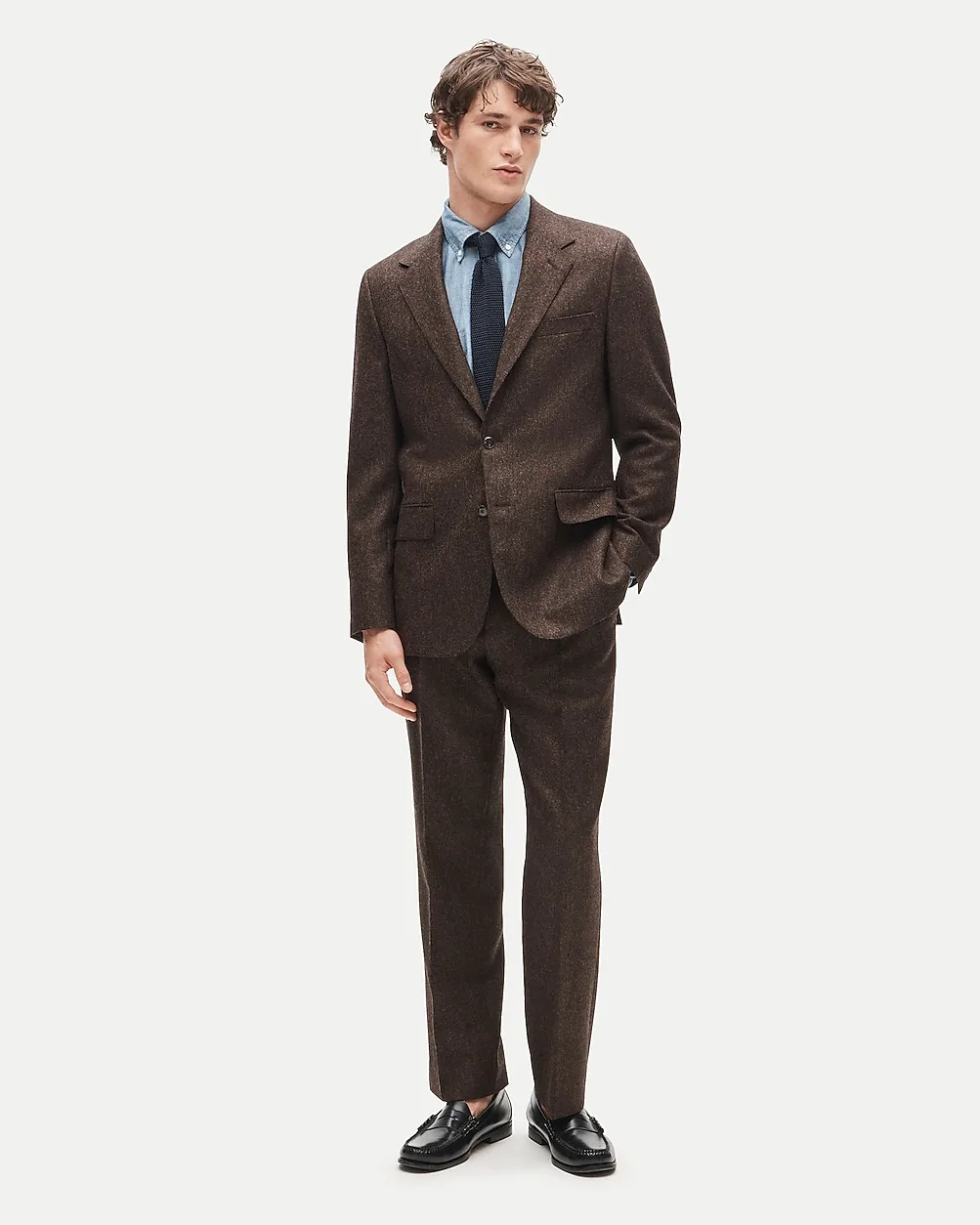 Kenmare Relaxed-Fit Suit Jacket in English Donegal Wool Tweed by J.Crew