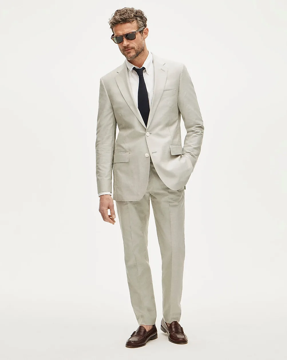 Ludlow Slim-Fit Suit Jacket in Portuguese Cotton Oxford by J.Crew