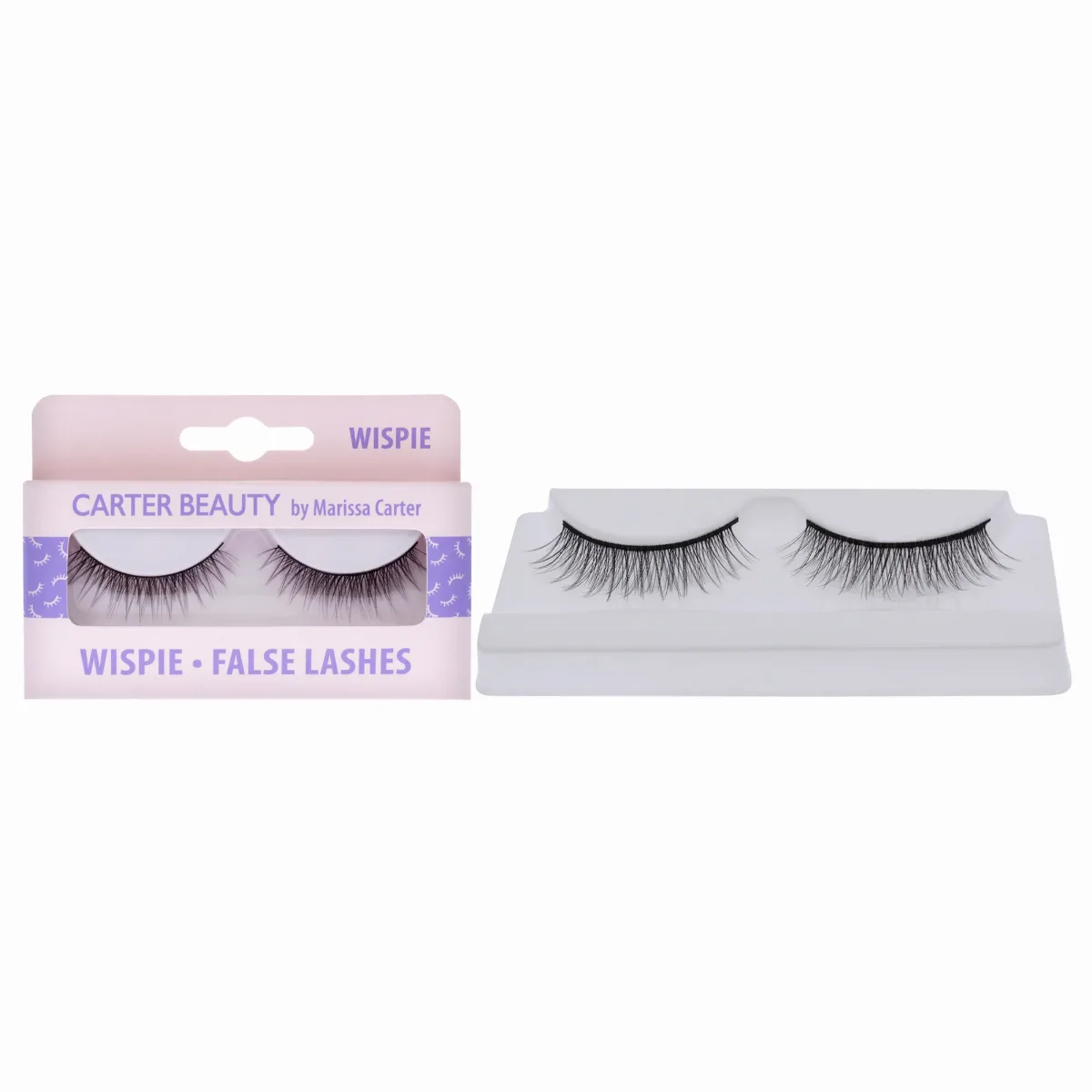 False Lashes - Wispie - 1 Pair Eyelashes by Carter Beauty