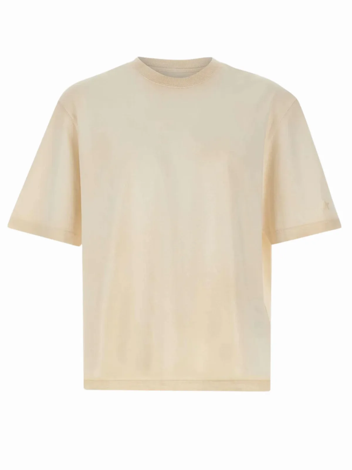 Boxy-Cut Distressed Star T-Shirt