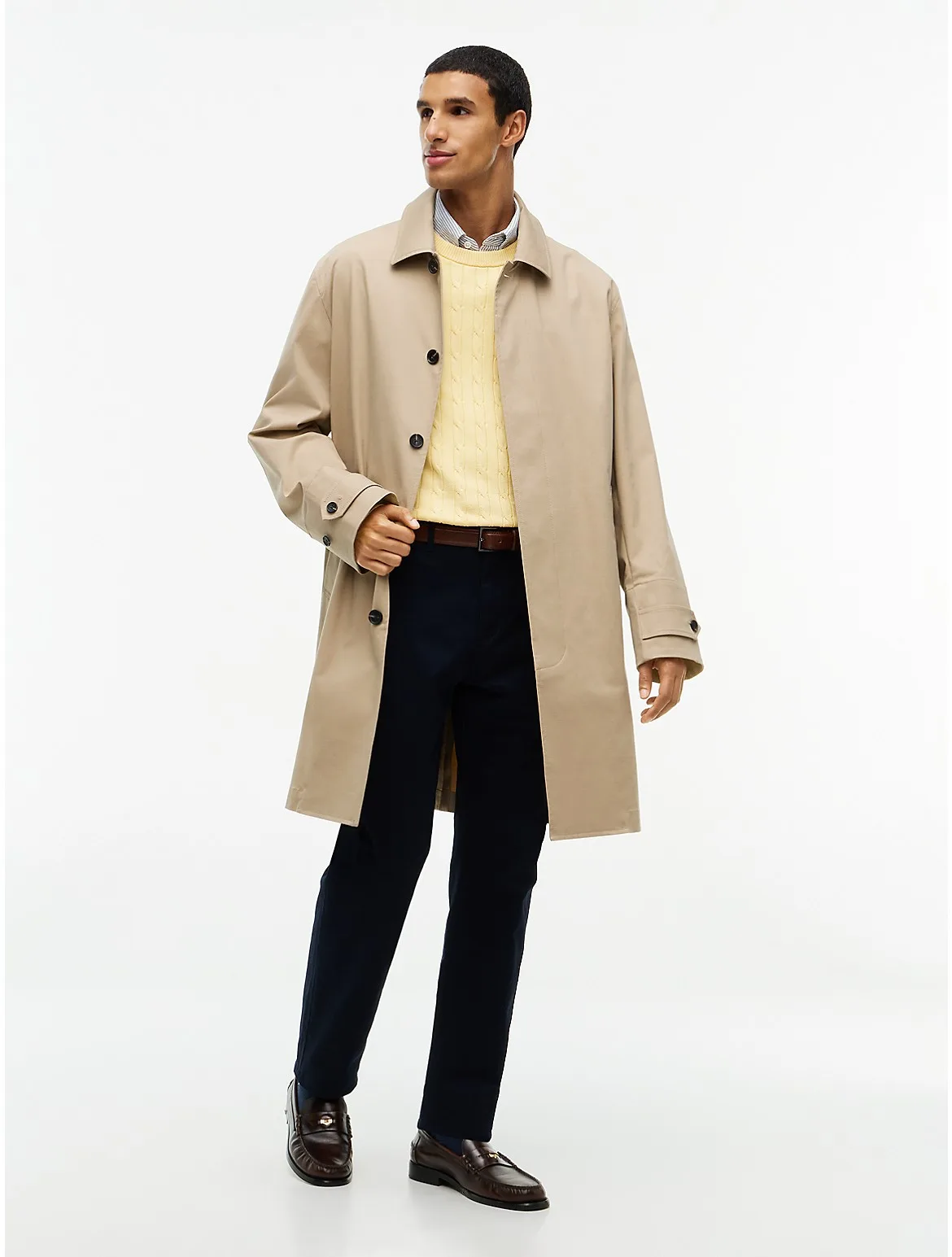 Water-Repellent Twill Car Coat by Tommy Hilfiger