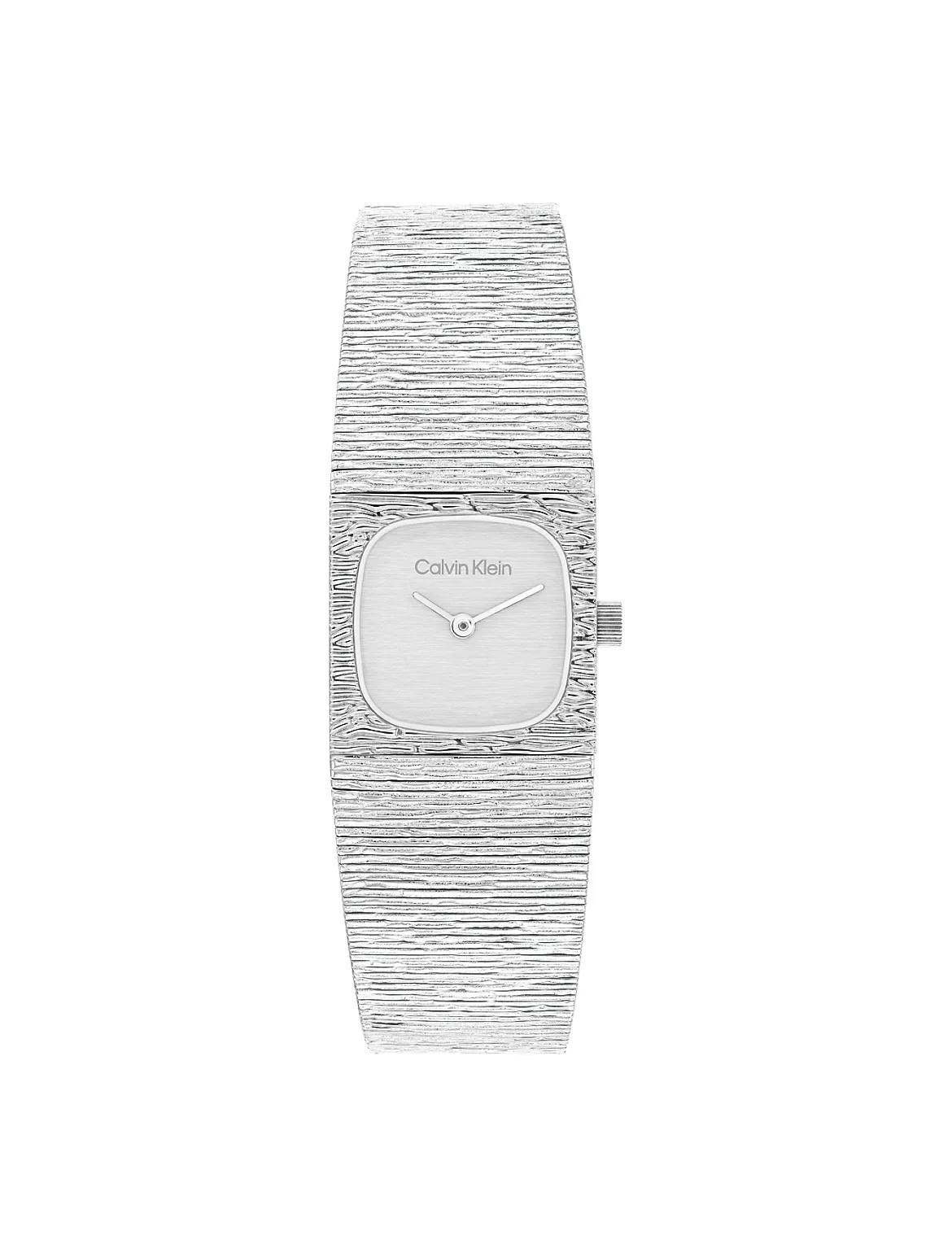 Textured Dial Mesh Bracelet Watch by Calvin Klein
