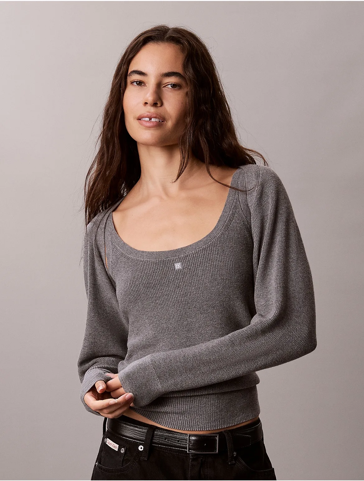 2-In-1 Cardigan Tank Set by Calvin Klein Jeans