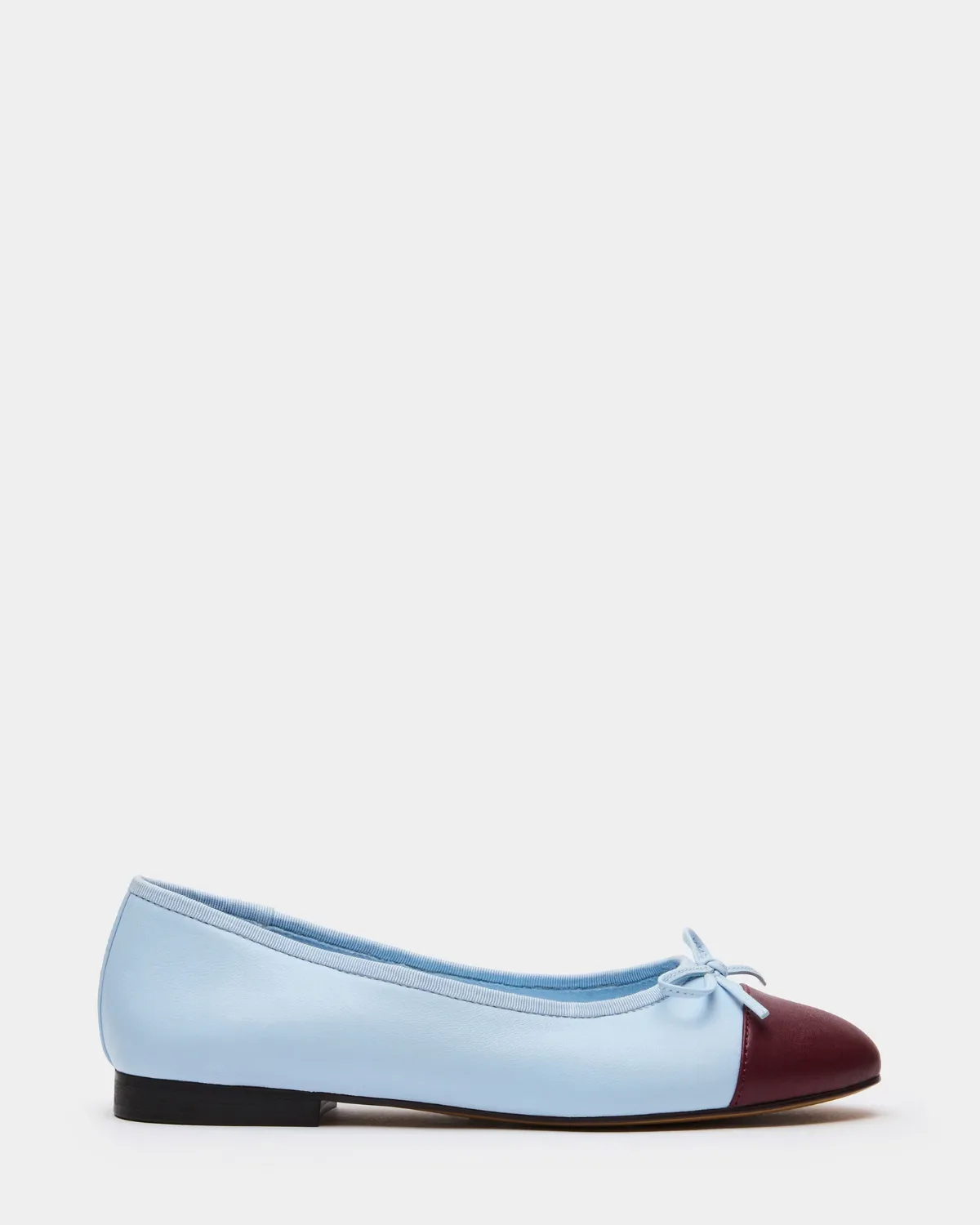 Kit Blue/Red Ballet Flats - Leather by Steve Madden