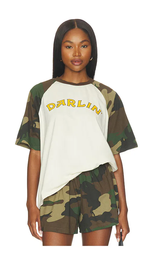 Old Skool Raglan Tee by Darlin