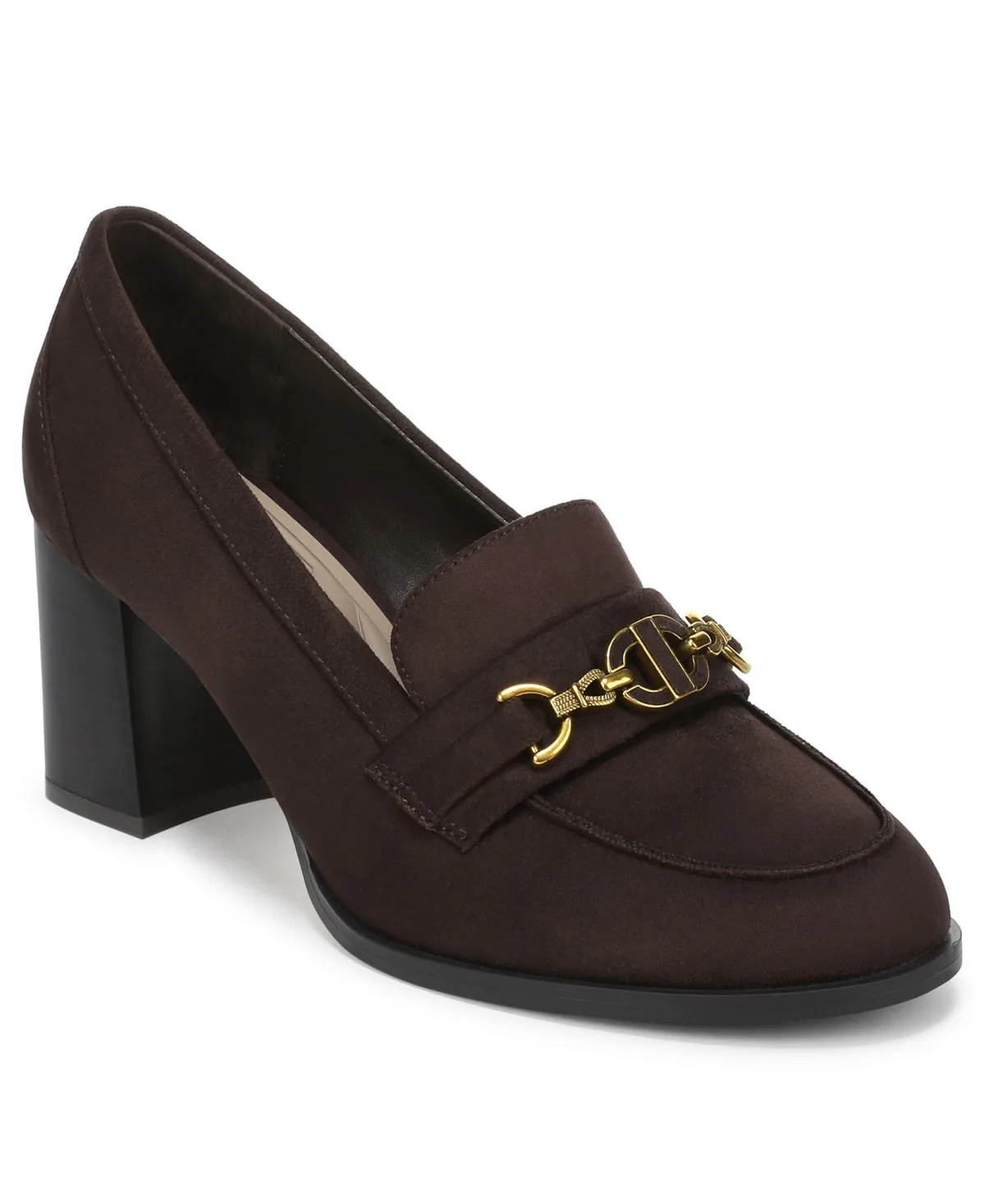 Petuniah Block Heel Loafer Pumps by Giani Bernini