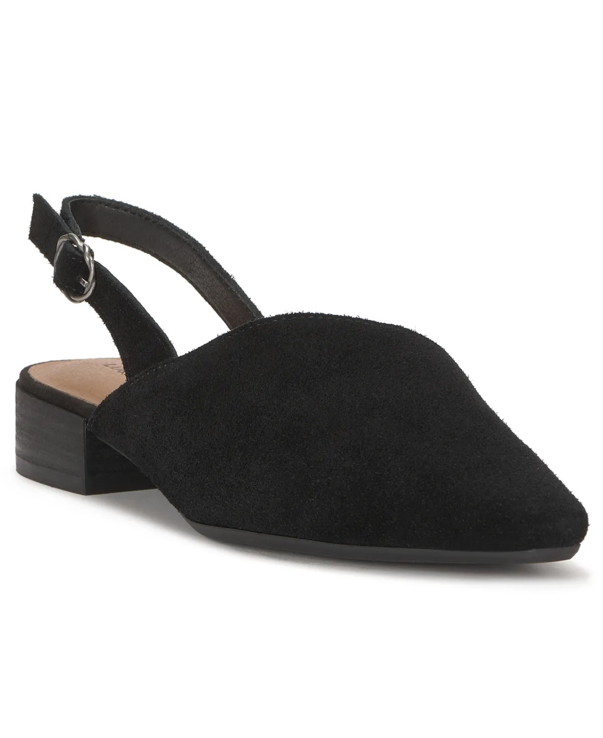 Bilham Asymmetrical Slingback Flats by Lucky Brand