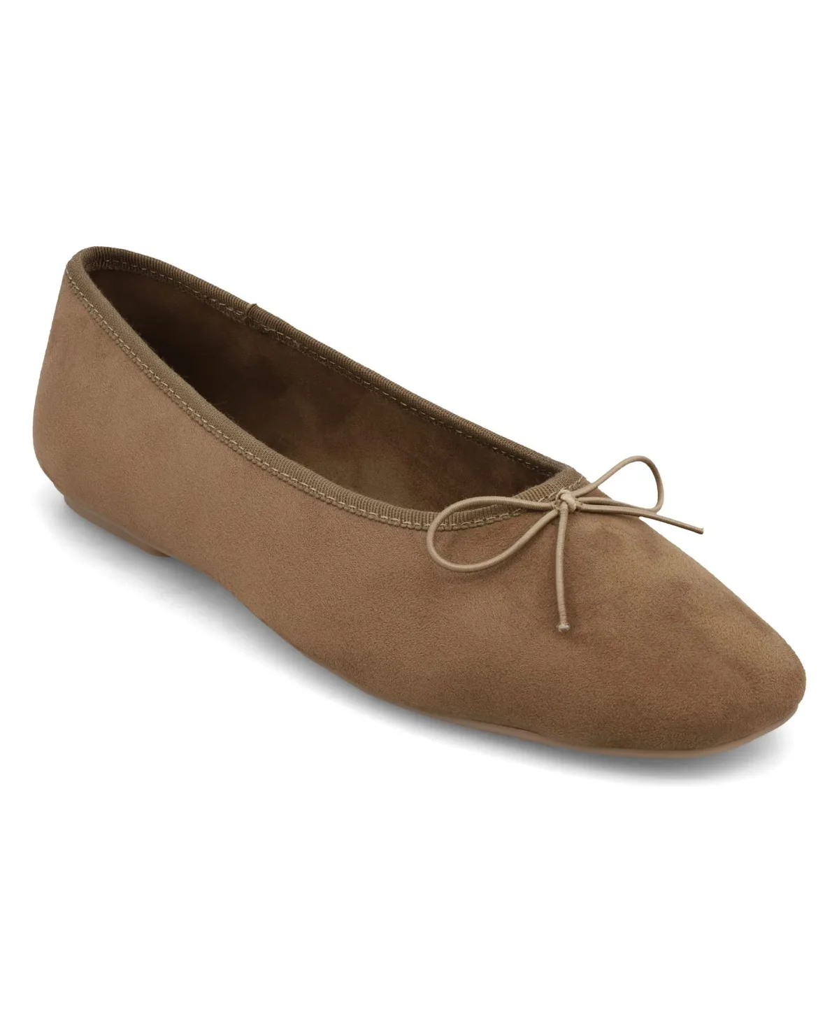 Tinna Bow Ballet Slip-On Flats - Stone by Mia