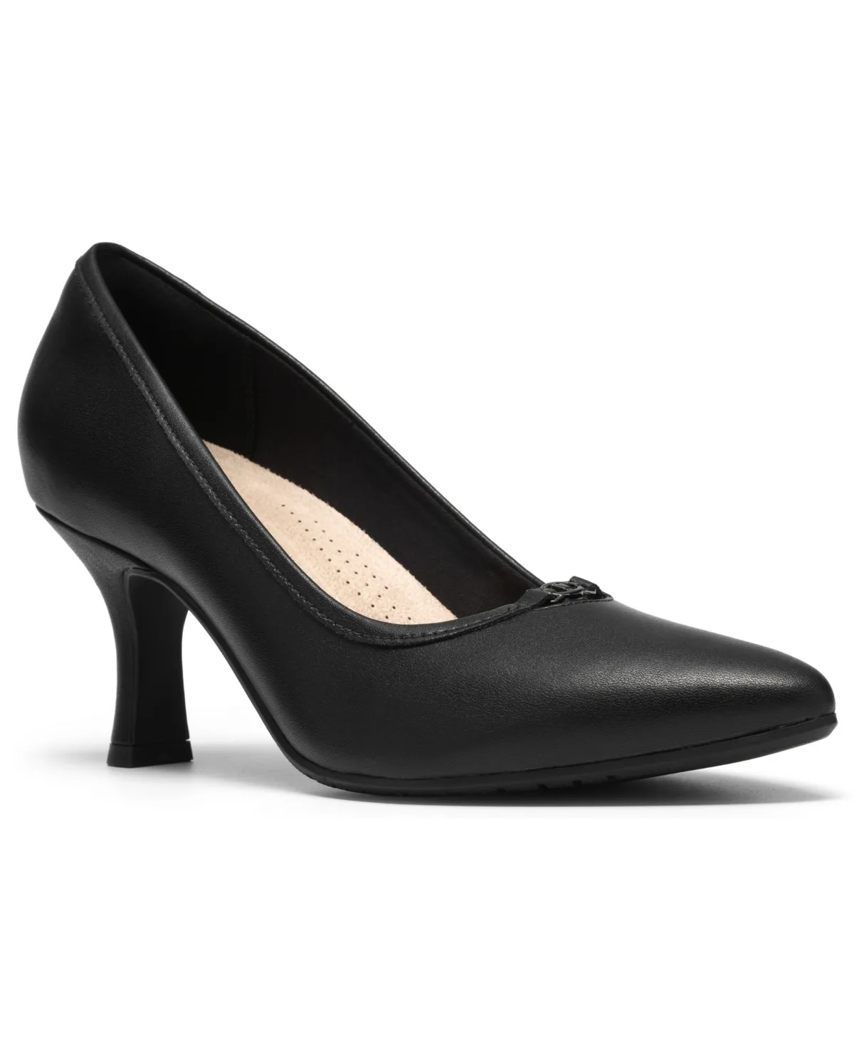 Kacelyn Grace Pointed-Toe Kitten Heel Pumps by Clarks