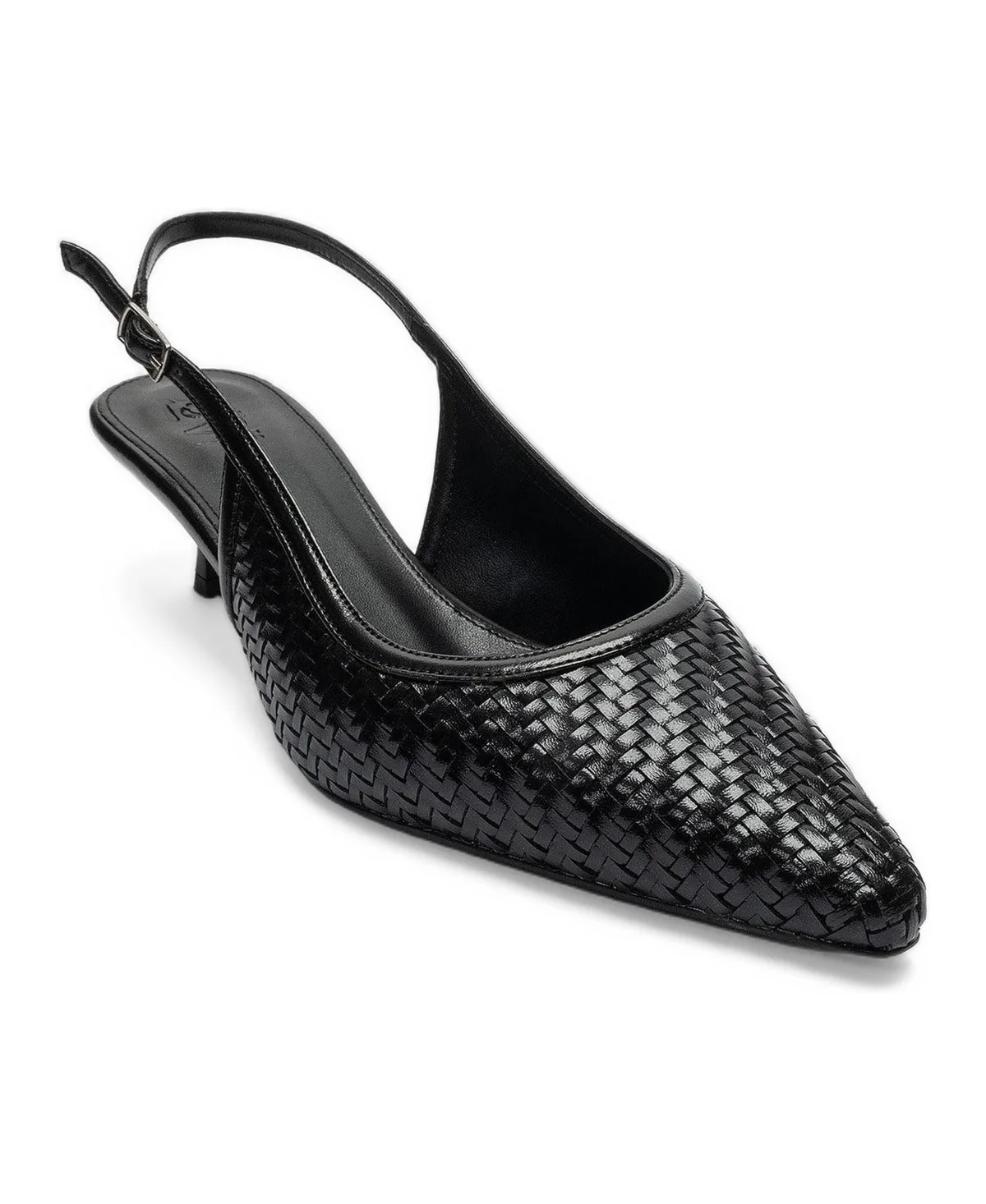 Fendrix Kitten Heel Slingback Pump by Prologue Shoes