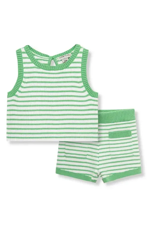 Rib Knit Tank & Shorts Set by Habitual Kids