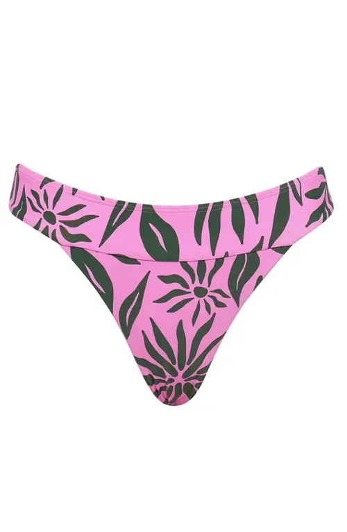 Shady Palms Theo Soft Banded Bikini Bottom by VYB Swim