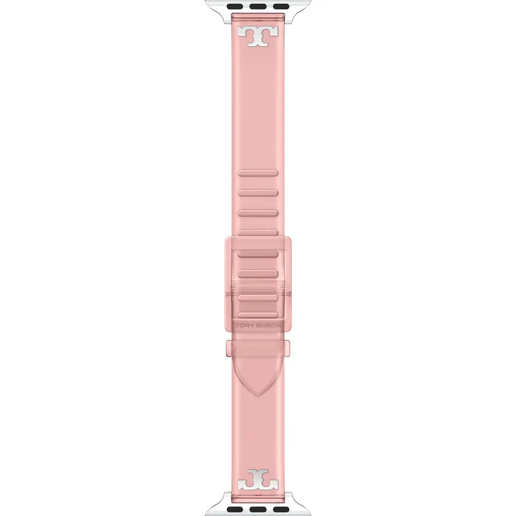 The Single T Jelly 16mm Apple Watch® Watchband by Tory Burch